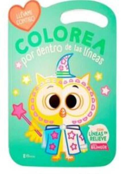 COLOREA POR DENTRO DE LAS LÍNEAS LECHUZA