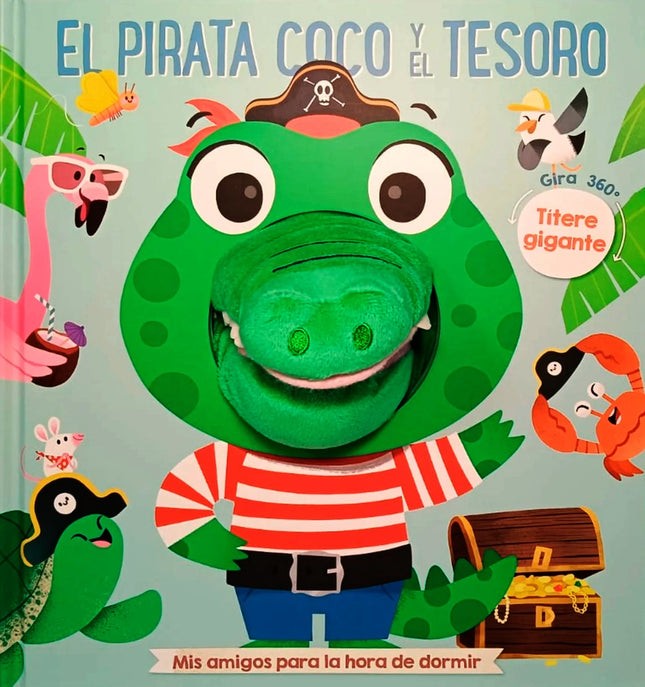 EL PIRATA COCO Y EL TESORO TITERE GIGANTE