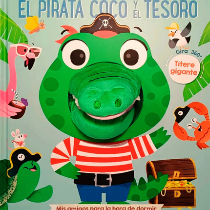 EL PIRATA COCO Y EL TESORO TITERE GIGANTE