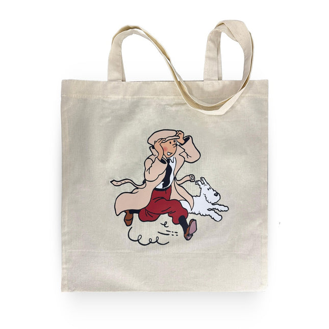 BOLSA TELA ESTAMPADA TINTIN BOINA