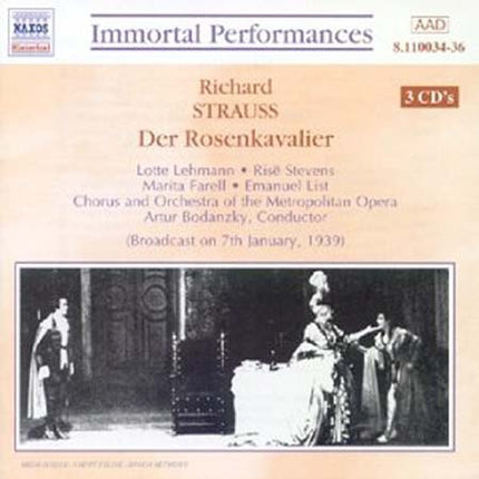 DER ROSENKAVALIER (EL CABALLERO DE LA RO | LEHMANN/R, STRAUSS