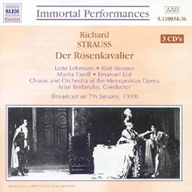 DER ROSENKAVALIER (EL CABALLERO DE LA RO | LEHMANN/R, STRAUSS