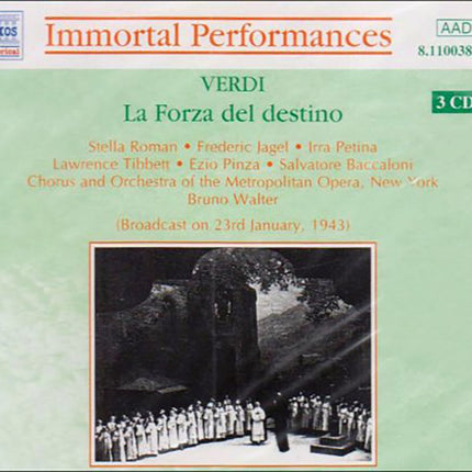 LA FORZA DEL DESTINO (LA FUERZA DEL DEST | ROMAN/FR, VERDI