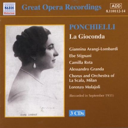 LA GIOCONDA | ARANGI, PONCHIELLI