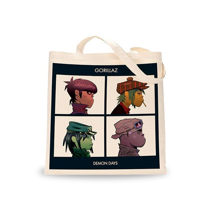 TOTEBAG BLANCA GORILLAZ DEMON DAYS | GORILLAZ