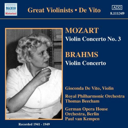VIOLIN CONCERTO NO.3/VIOLIN CONCERTO | PHILHA, MOZART/BRAHMS