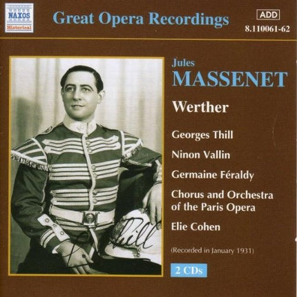 WERTHER | THILL, MASSENET
