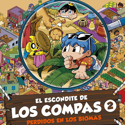 EL ESCONDITE DE LOS COMPAS 2 PERDIDOS EN LOS BIOMAS | MIKECRACK/ EL TROLLINO/ TIMBA VK
