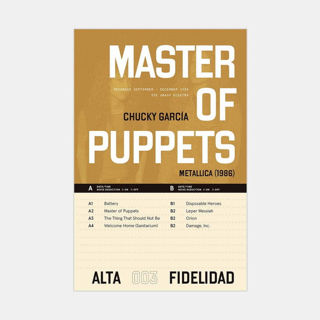 MASTER OF PUPPETS | CHUCKY GARCIA