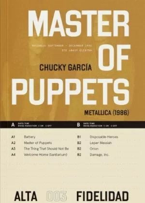 MASTER OF PUPPETS | CHUCKY GARCIA