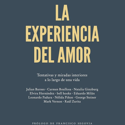 EXPERIENCIA DEL AMOR, LA | AUTORES VARIOS