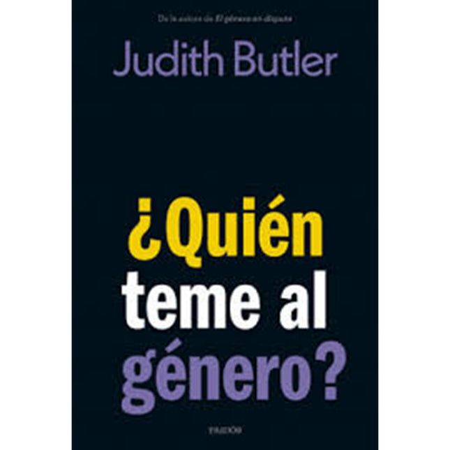 QUIEN TEME AL GENERO? | JUDITH BUTLER