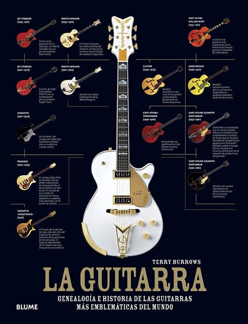 GUITARRA GENEALOGIA E HISTORIA DE LAS GUITARRAS MA | TERRY BURROWS
